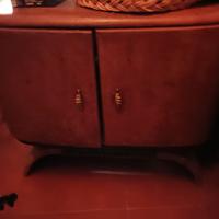 mobile con radio giradischi e mini bar