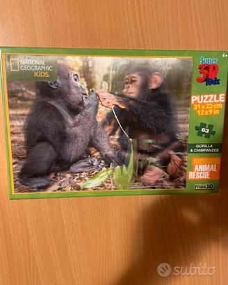 Puzzle 3D Gorilla