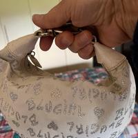 Borsa Blumarine bianca e argento