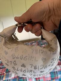 Borsa Blumarine bianca e argento