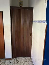 Kit porta a soffietto in pvc riducibile