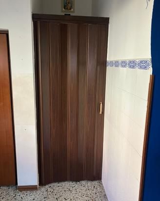 Kit porta a soffietto in pvc riducibile