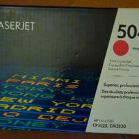 HP CE253A (504A) Magenta Toner Originale x CP3525