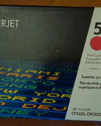 HP CE253A (504A) Magenta Toner Originale x CP3525