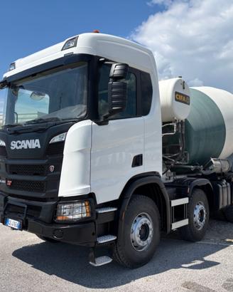 SCANIA 450 4 ASSI BETONIERA CIFA