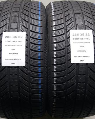 2 GOMME 285 35 22 CONTINENTAL A2194