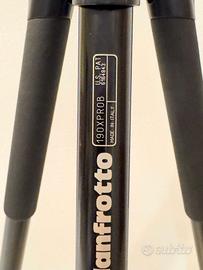 Cavalletto Manfrotto e teste