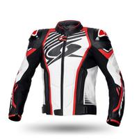 Giacca in pelle da moto per uomo Spyke Aragon Evo