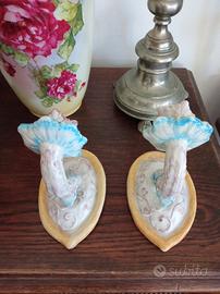 Candelabri applique capodimonte