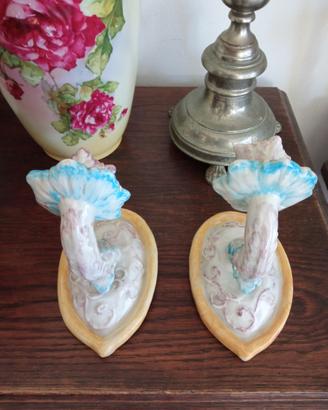 Candelabri applique capodimonte