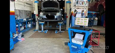 Assetto ruote OMCN con cavalletti