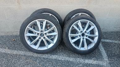 Cerchi Audi A3 17" + gomme inver Pirelli 205/50R17