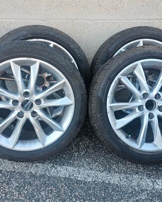 Cerchi Audi A3 17" + gomme inver Pirelli 205/50R17