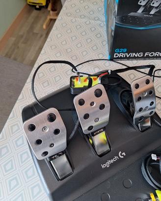 volante logitec g29 con cella di carico 3drap 