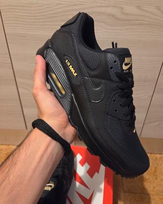 Nike air max 90 black buff gold 45