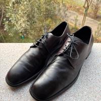 Scarpe Prada cuoio vintage da uomo originali tg 41