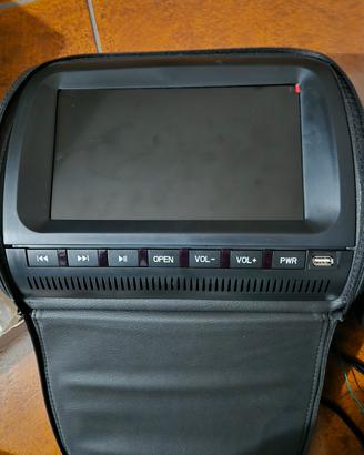 monitor TV poggiatesta 
