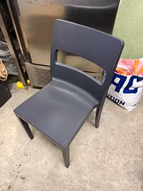 Sedia plastica rigida