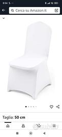 copri sedia  bianchi