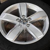 VOLKSWAGEN POLO 6 : Kit cerchi in LEGA 15" con go