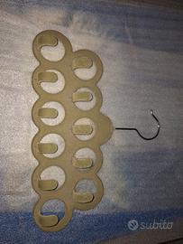 Gruccia Porta Sciarpe e Cravatte vellutata