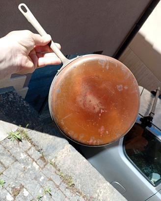 padella in rame 