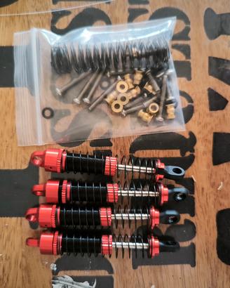 ammortizzatori per crawel 1/18 traxxas 