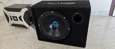 Ciare 32 cm. subwoofer amplificato per auto