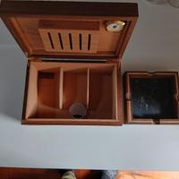 Humidor per sigari e posacenere