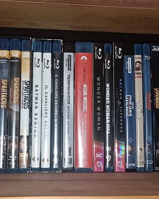 collezione di film in formato Blu-ray/4k
