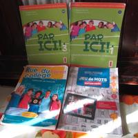 Nr. 4 libri scolastici di francese (tot. € 3)