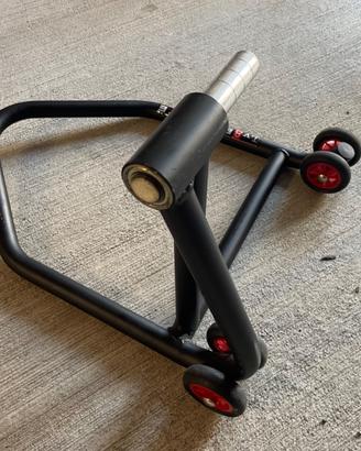 Cavalletto sollevatore posteriore monobraccio