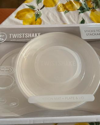 Piatto twisthake coperchio tappetino antiaderente
