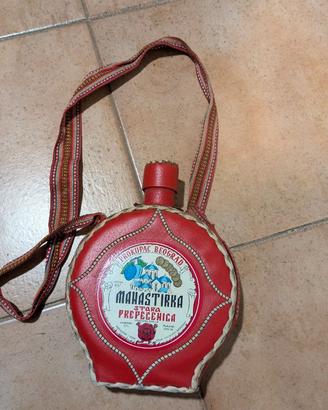 Bottiglia Manastirka Fiaschetta borrao rakija