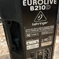 Behringer eurolive B210D