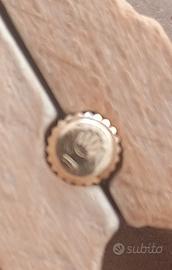 corona ricarica Rolex twinlook in oro