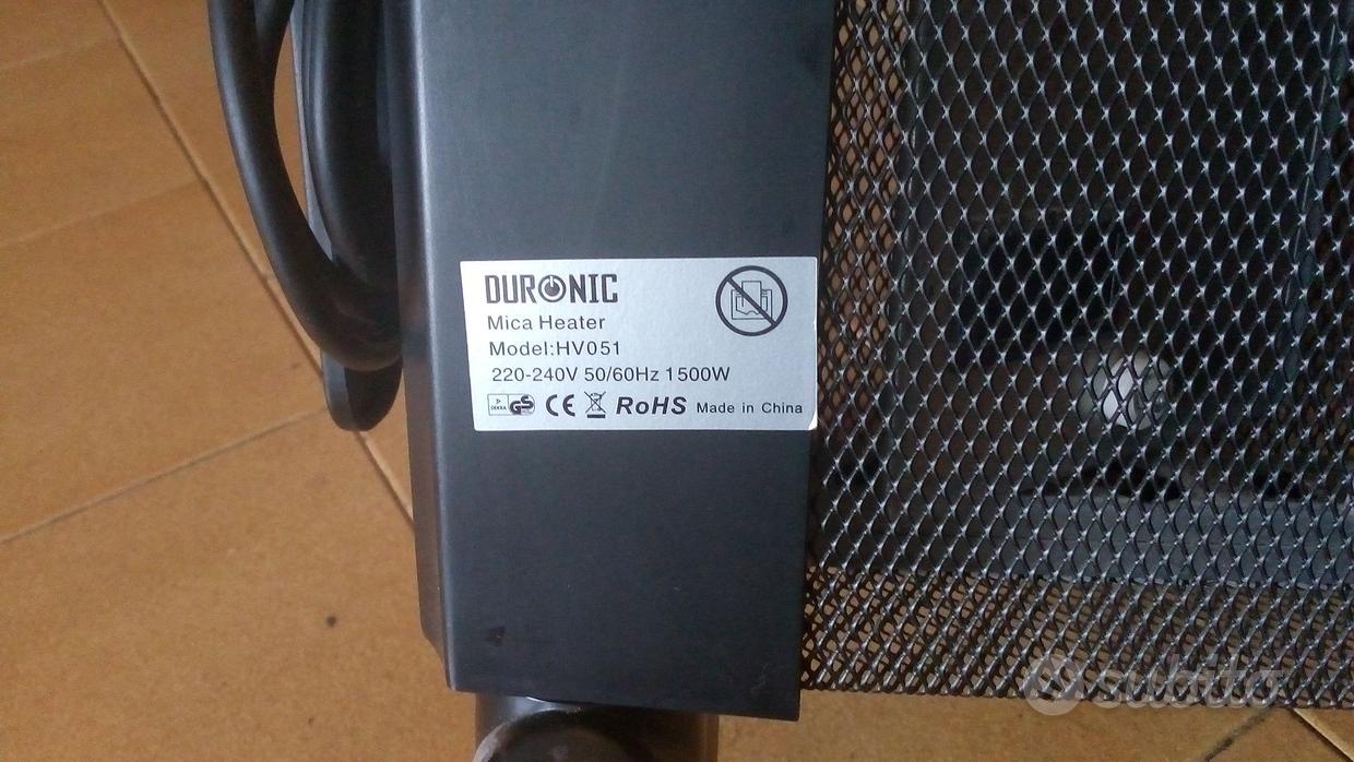 Stufa elettrica con termostato - Offerte usato e ricondizionato