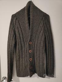 cardigan in maglia inglese-tg. M-Galery Project!