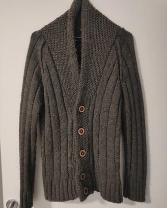 cardigan in maglia inglese-tg. M-Galery Project!