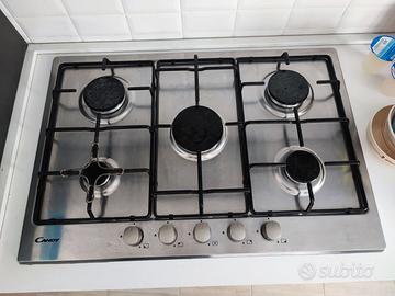 Piano cottura Candy 5 fuochi