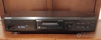 lettore miniDisc Sony MDS je330  			