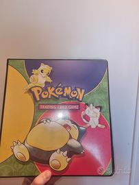 album pokemon vintage wotc set base snorlax anelli