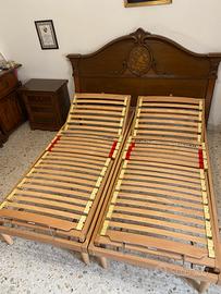 Coppia Reti ortopediche a doghe in faggio