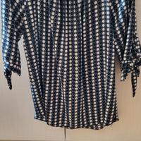blusa a pois