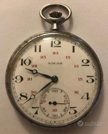 Orologio da Tasca Nacar 15 rubis diam 47
