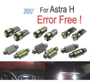 KIT 13 LAMPADE LED INTERNE PER OPEL ASTRA H OPC GT