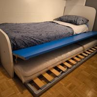 LETTO DOPPIO COMPLETO MORETTI COMPACT