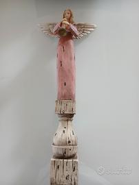 Statua Angelo con Tromba in Resina