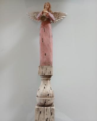 Statua Angelo con Tromba in Resina