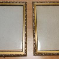 Coppia cornici anticate